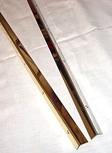 2cm-es hajlított küszöbsín